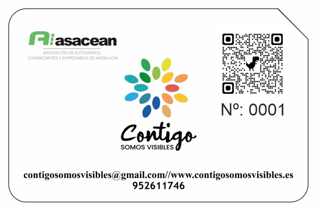 tarjeta contigo somos visibles